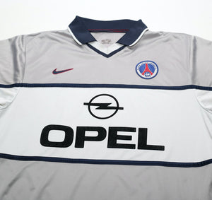 1999/00 PSG Vintage Nike Away Football Shirt (M) Paris Saint-Germain