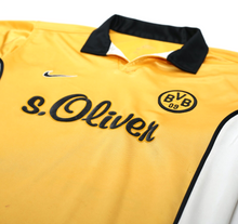 Load image into Gallery viewer, 1998/00 BORUSSIA DORTMUND Vintage Nike Home Football Shirt (YXL) XS
