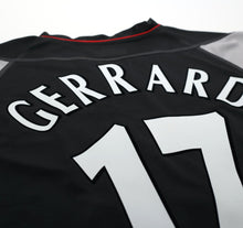 Load image into Gallery viewer, 2002/04 GERRARD #17 Liverpool Vintage Reebok Away Football Shirt Jersey (M)
