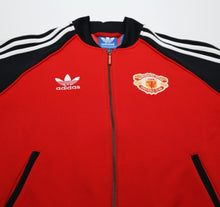Load image into Gallery viewer, MANCHESTER UNITED Vintage Retro adidas Originals Superstar Track Top (S)

