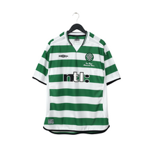Load image into Gallery viewer, 2001 Moravcik #10 Celtic Umbro Home Football Shirt (XL) Tom Boyd Testimonial0
