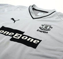 Load image into Gallery viewer, 2001/02 GASCOIGNE #18 Everton Vintage PUMA Long Sleeve Away Football Shirt (XL)
