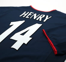 Load image into Gallery viewer, 2002/03 HENRY #14 Arsenal Vintage Nike Away Football Shirt (XL)
