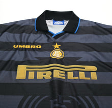 Load image into Gallery viewer, 1997/98 RONALDO #10 Inter Milan Vintage Umbro Third Football Shirt (M)
