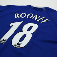 Load image into Gallery viewer, 2003/04 Rooney #18 Everton Vintage PUMA Home Football Shirt (M)10
