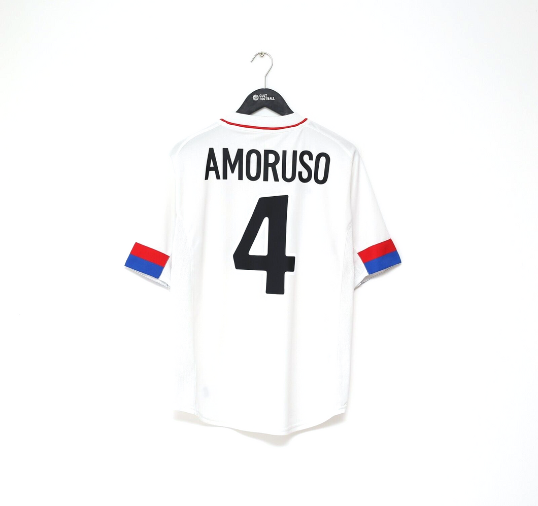 2002/03 AMORUSO #4 Rangers Diadora Tennents Cup Final Third Football Shirt (L)
