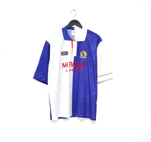 Load image into Gallery viewer, 1992/94 SHEARER #9 Blackburn Rovers Vintage Asics Home Football Shirt (XL)
