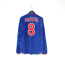 Load image into Gallery viewer, 2002/03 ARTETA #8 Rangers Diadora CIS Cup Final Long Sleeve Football Shirt (XL)
