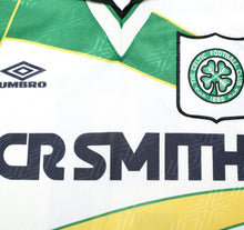 Load image into Gallery viewer, 1994/95 VAN HOOIJDONK #9 Celtic Vintage Umbro Third Football Shirt (L)
