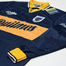 Load image into Gallery viewer, 1995/96 Maradona #10 Boca Juniors Olan Reissue Quilmes LS Shirt 40 (M) BNWT5
