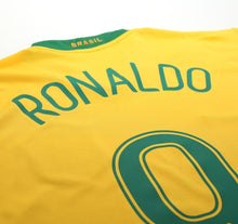 Load image into Gallery viewer, 2006/08 RONALDO #9 Brazil Vintage Nike WC 2006 Home Football Shirt (L)
