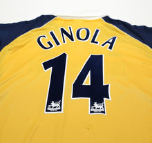 Load image into Gallery viewer, 1999/01 GINOLA #14 Tottenham Hotspur Vintage adidas L/S Away Football Shirt (XL)11
