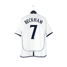 Load image into Gallery viewer, 2001/03 BECKHAM #7 England Vintage Umbro Home Greece Football Shirt (L)1
