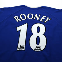 Load image into Gallery viewer, 2003/04 Rooney #18 Everton Vintage PUMA Home Football Shirt (M)9
