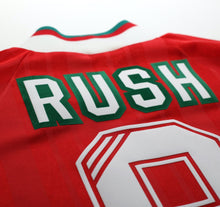 Load image into Gallery viewer, 1993/95 RUSH #9 Liverpool Vintage adidas Equipment Home Football Shirt (M)
