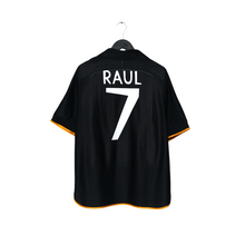 Load image into Gallery viewer, 1999/01 Raul #7 Real Madrid Vintage Retro adidas Away Football Shirt (M)0
