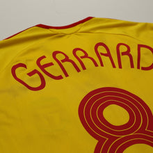 Load image into Gallery viewer, 2006/07 Gerrard #8 Liverpool Vintage adidas Away Football Shirt (L)14
