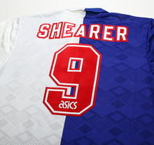 Load image into Gallery viewer, 1992/94 SHEARER #9 Blackburn Rovers Vintage Asics Home Football Shirt (XL)
