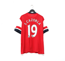 Load image into Gallery viewer, 2012/14 S. CAZORLA #19 Arsenal Vintage Nike Home Football Shirt Jersey (XL)
