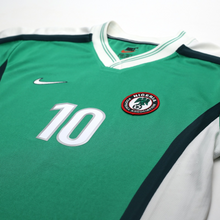 Load image into Gallery viewer, 1998/00 Okocha #10 Nigeria Vintage Nike Football Shirt (M) World Cup 984

