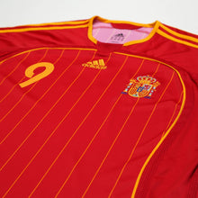 Load image into Gallery viewer, 2006/08 F. Torres #9 Spain Vintage adidas Home Football Shirt (L) World Cup 20064
