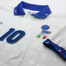 Load image into Gallery viewer, 1994 Baggio #10 Italy Vintage Diadora Away Football Shirt (XXL) USA 946

