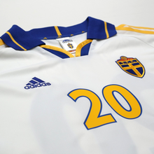 Load image into Gallery viewer, 2000/02 Larsson #20 Sweden Vintage adidas Away Football Shirt (XL) Euro 20005
