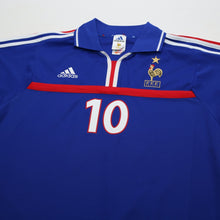 Load image into Gallery viewer, 2000/02 ZIDANE #10 France Vintage adidas Home Football Shirt (L) Euro 20002

