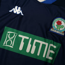 Load image into Gallery viewer, 2001/02 Tugay #3 Blackburn Rovers Vintage Kappa Away Football Shirt (M/L)7
