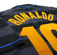 Load image into Gallery viewer, 1997/98 RONALDO #10 Inter Milan Vintage Umbro Third Football Shirt (M)
