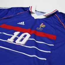 Load image into Gallery viewer, 1998/00 Zidane #10 France Vintage adidas Home Football Shirt (XL) World Cup 984

