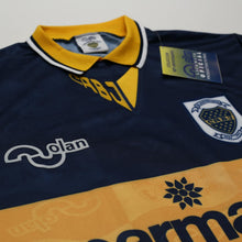 Load image into Gallery viewer, 1995/96 Maradona #10 Boca Juniors Olan Reissue Parmalat SS Shirt 44 (XL) BNWT5
