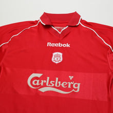 Load image into Gallery viewer, 2000/02 Gerrard #17 Liverpool Vintage Reebok Home Football Shirt (S)2
