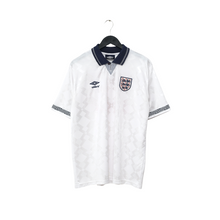 Load image into Gallery viewer, 1990/92 Gascoigne #19 England Retro Umbro Home Football Shirt (L) Italia 901
