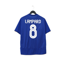 Load image into Gallery viewer, 2005/06 Lampard #8 Chelsea Vintage Umbro Centenary UCL Home Football Shirt (L)0

