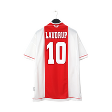 Load image into Gallery viewer, 1999/00 Brian Laudrup #10 Ajax Vintage Umbro Home Football Shirt (XL)0
