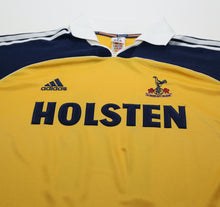 Load image into Gallery viewer, 1999/01 GINOLA #14 Tottenham Hotspur Vintage adidas L/S Away Football Shirt (XL)3
