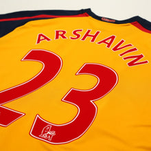 Load image into Gallery viewer, 2008/09 Arshavin #23 Arsenal Vintage Nike Away Football Shirt (L)11
