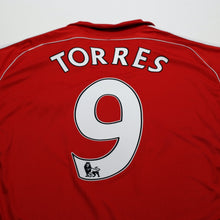 Load image into Gallery viewer, 2006/08 Torres #9 Liverpool Vintage adidas Home Football Shirt (XL)9
