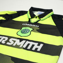 Load image into Gallery viewer, 1996/97 Cadete #11 Celtic Vintage Umbro Away Football Shirt (M)4
