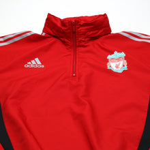 Load image into Gallery viewer, 2008/09 Liverpool adidas Formotion Football Player Issue 1/4 Zip Training Top L3
