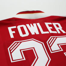 Load image into Gallery viewer, 1995/96 Fowler #23 Liverpool Vintage adidas Home Football Shirt (XL)12
