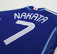 Load image into Gallery viewer, 2006/08 NAKATA #7 Japan Vintage adidas Home Shirt (S) World Cup 200610

