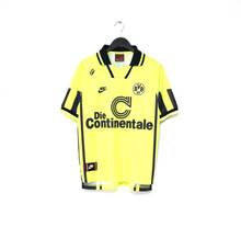 Load image into Gallery viewer, 1996/97 SAMMER #6 Borussia Dortmund Vintage Nike Home Football Shirt (M)
