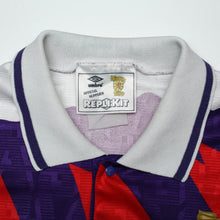 Load image into Gallery viewer, 1991/93 McCoist #5 Scotland Vintage Umbro Away Football Shirt (L) Euro 9218
