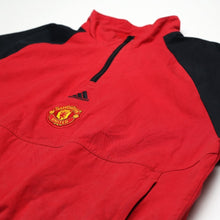 Load image into Gallery viewer, 2023/24 Manchester United adidas Icons 1/4 Zip Football Track Top Jacket (M/L)4
