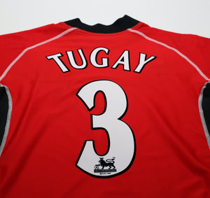 2002/03 TUGAY #3 Blackburn Rovers Vintage Kappa Away Football Shirt (M/L)