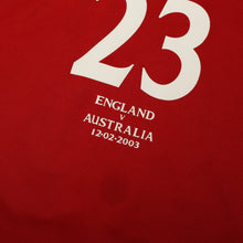 Load image into Gallery viewer, 2002/04 Rooney #23 England Vintage Umbro Away Debut Football Shirt XL Australia5
