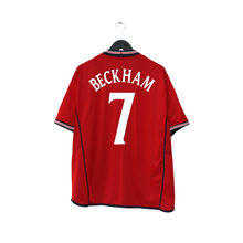 Load image into Gallery viewer, 2002/04 Beckham #7 England Vintage Umbro Away Football Shirt (M) Argentina WC1
