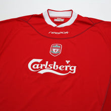 Load image into Gallery viewer, 2002/04 Kewell #7 Liverpool Vintage Reebok Home Football Shirt (L)2
